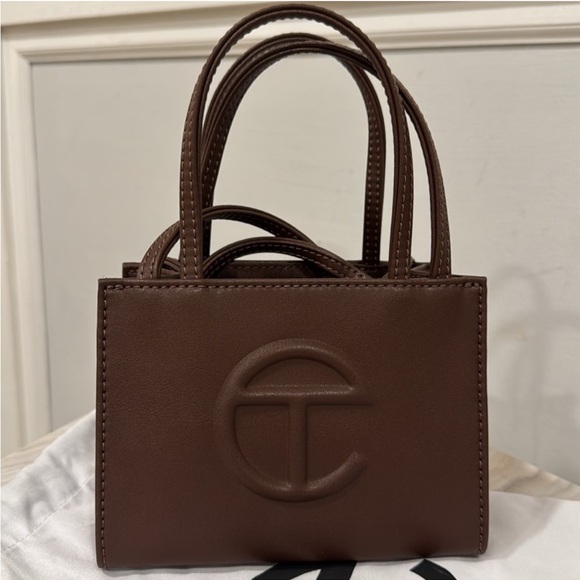 Telfar Handbags - Chocolate Brown Mini Telfar Bag